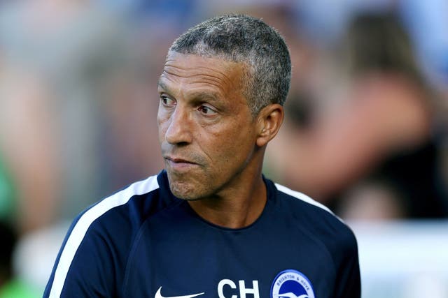 Chris Hughton has warned against growing expectations