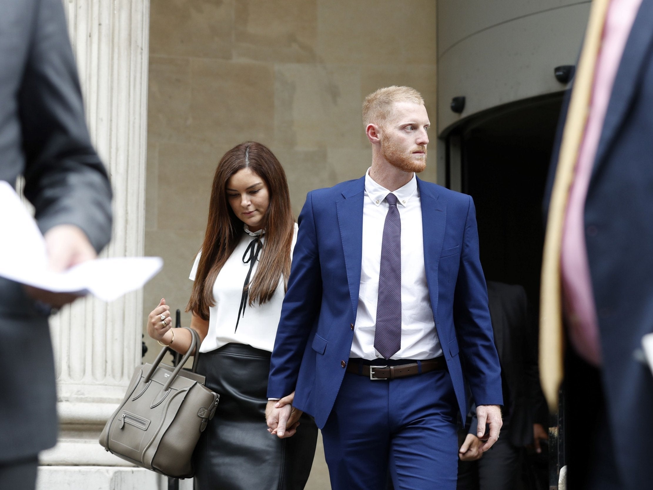 Stokes walked free after being found not guilty of affray