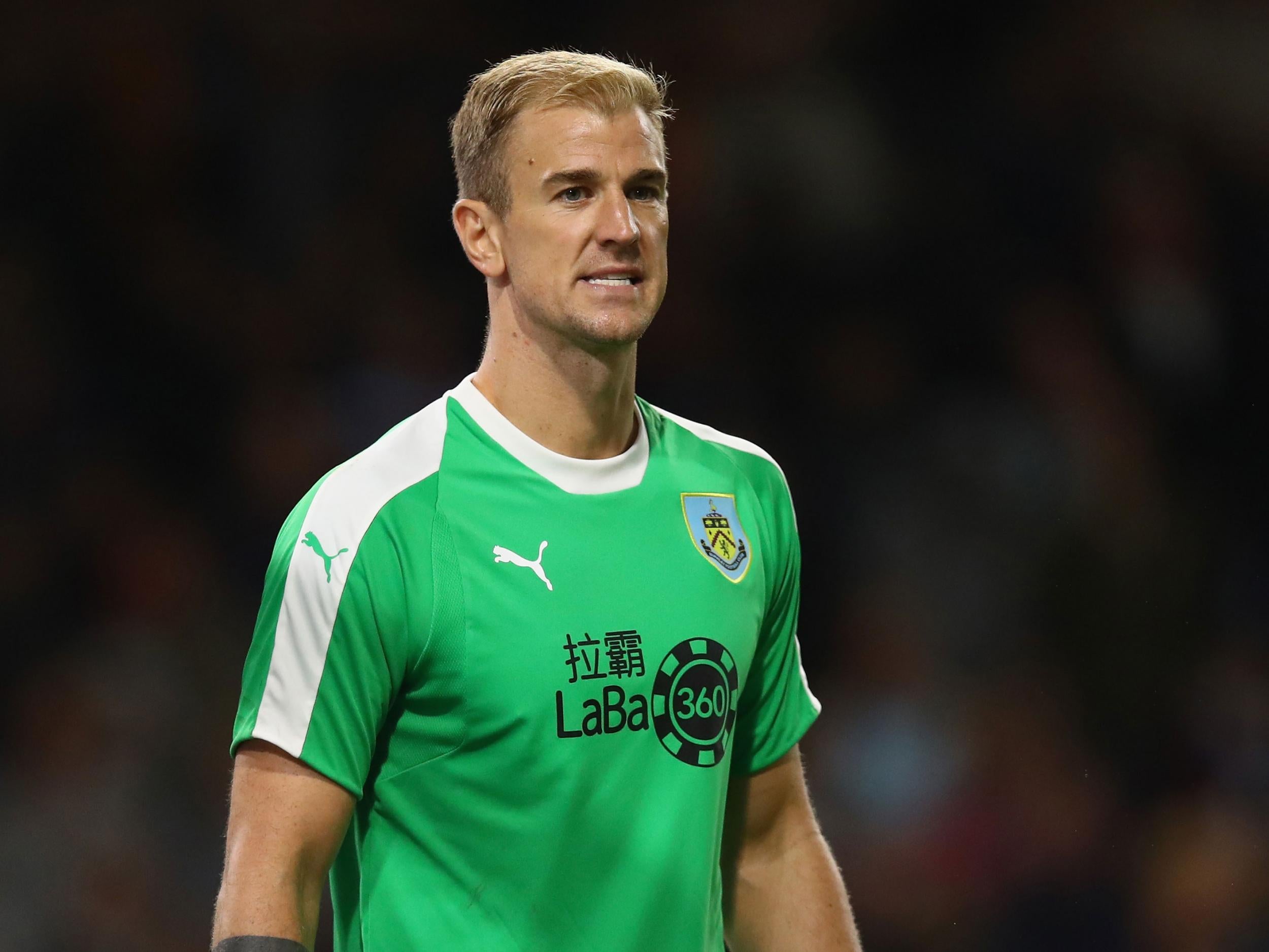 Joe Hart has been dropped by Dyche
