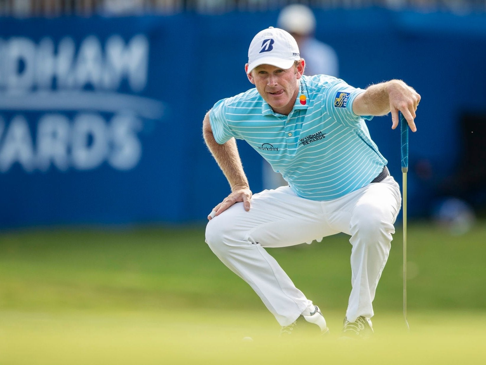 Brandt Snedeker followed up his historic round with a 67 to lead by two shots