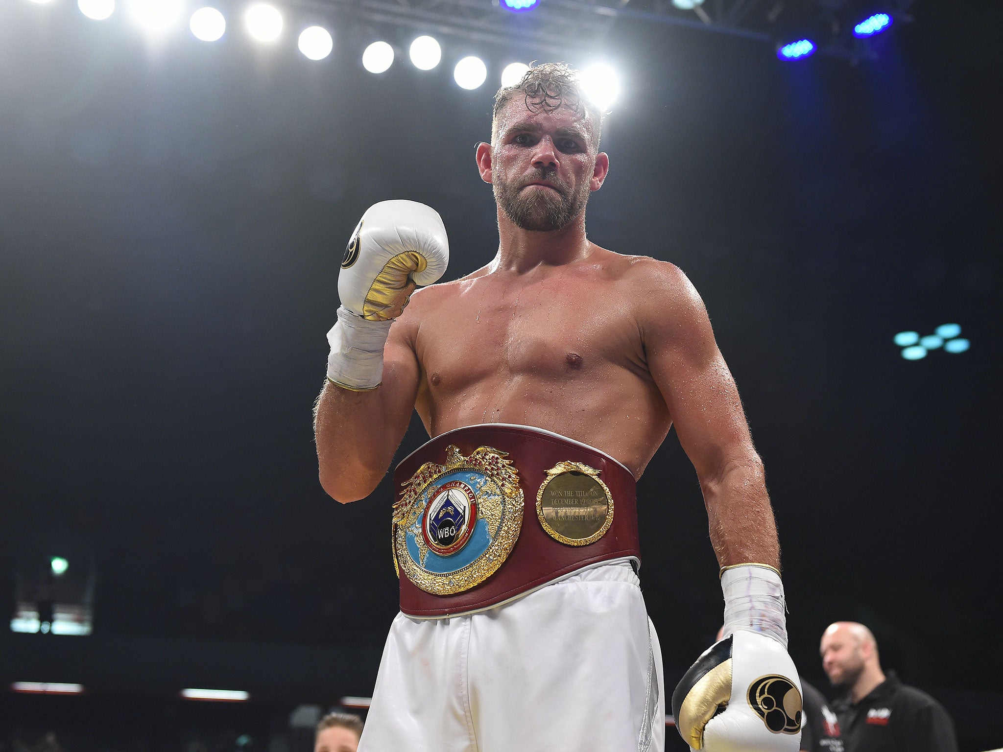 Billy Joe Saunders is the reigning WBO middleweight champion