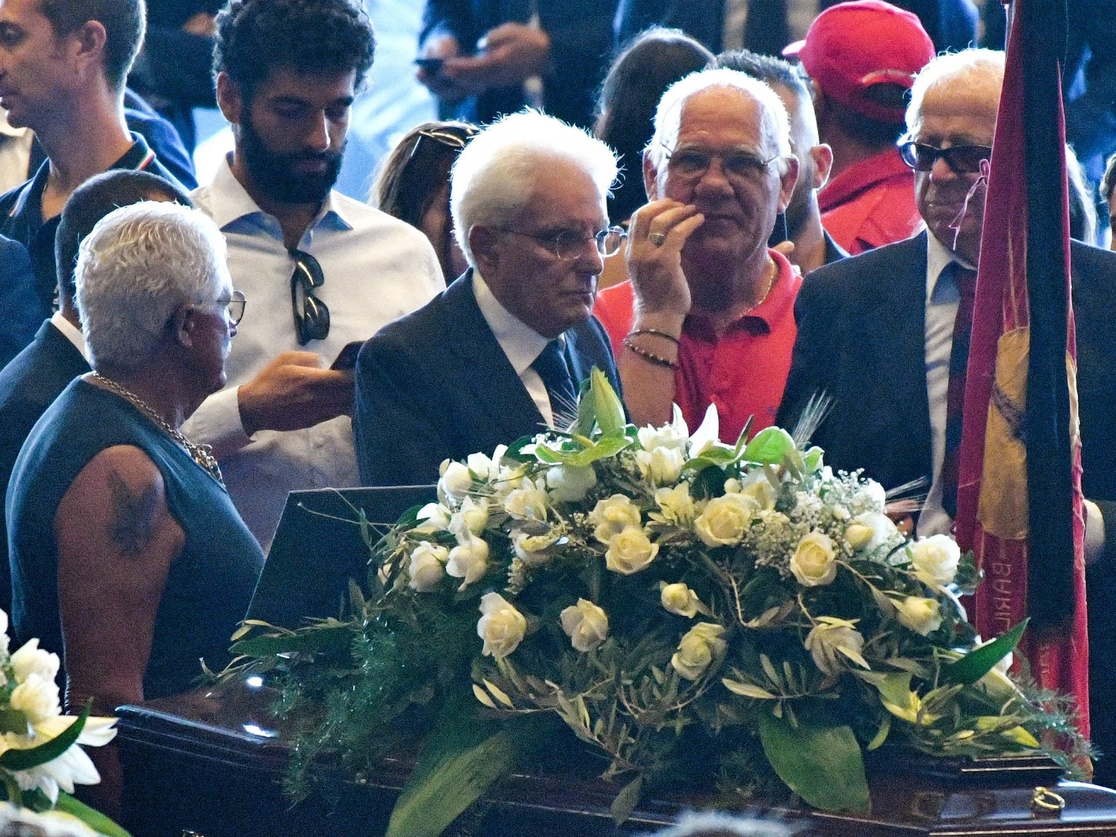 President Sergio Mattarella attended today’s service