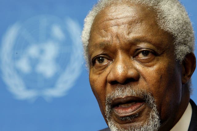 Kofi Annan devoted almost his entire career to the UN