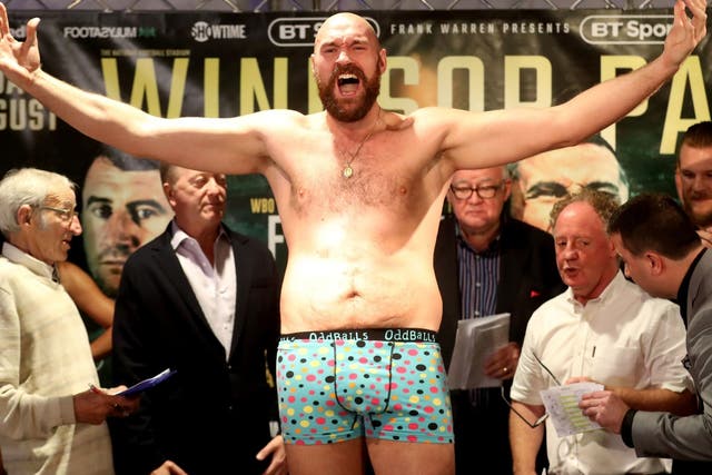 Tyson Fury faces his biggest challenge yet as he continues his comeback from more than two years away from boxing
