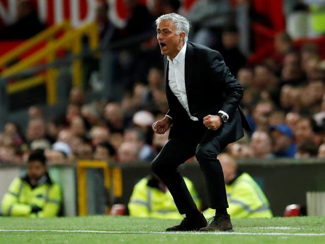 Jose Mourinho reacted badly to Manchester City's depiction of him