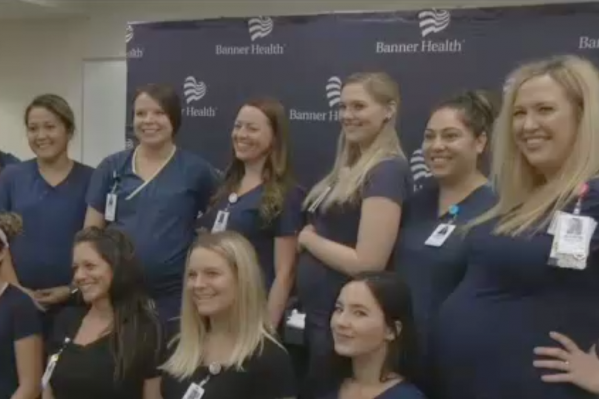 16 Nurses From Same Arizona Intensive Care Unit Pregnant At Same Time The Independent The 8889