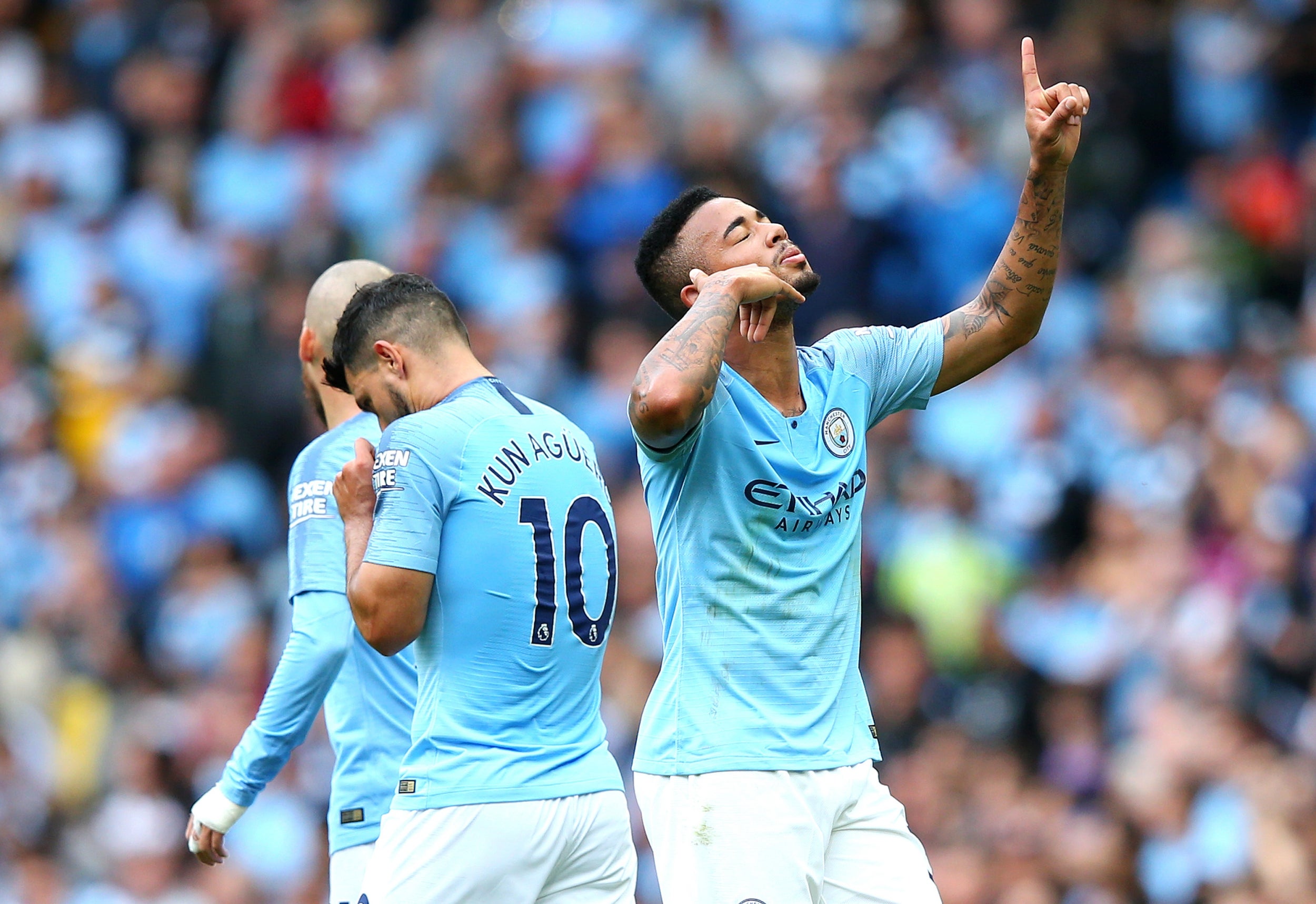 Gabriel Jesus says he can play with Sergio Aguero