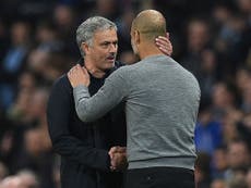 City boss Guardiola comes out in support of 'quality' Mourinho