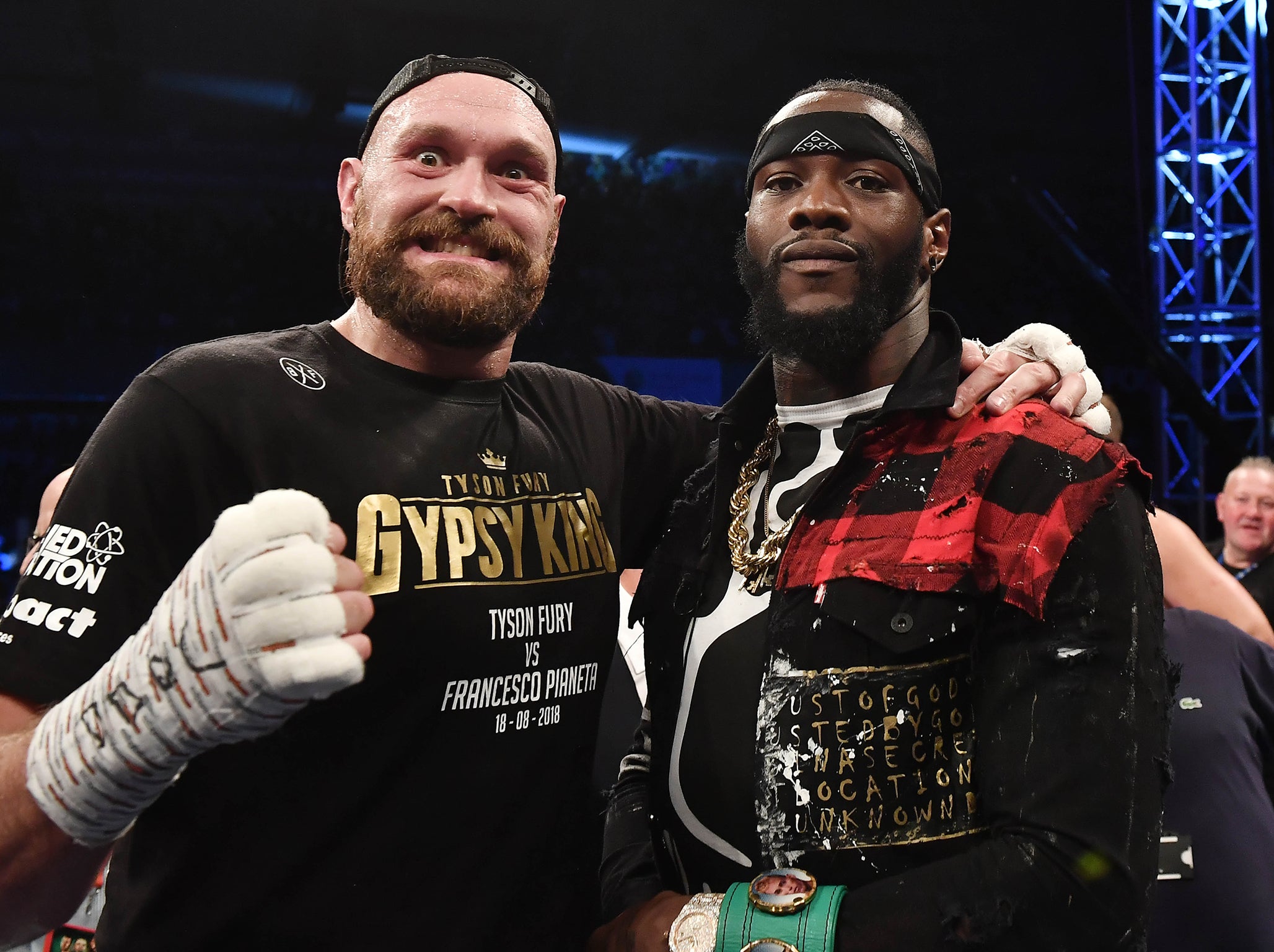 Tyson Fury will fight Deontay Wilder in December