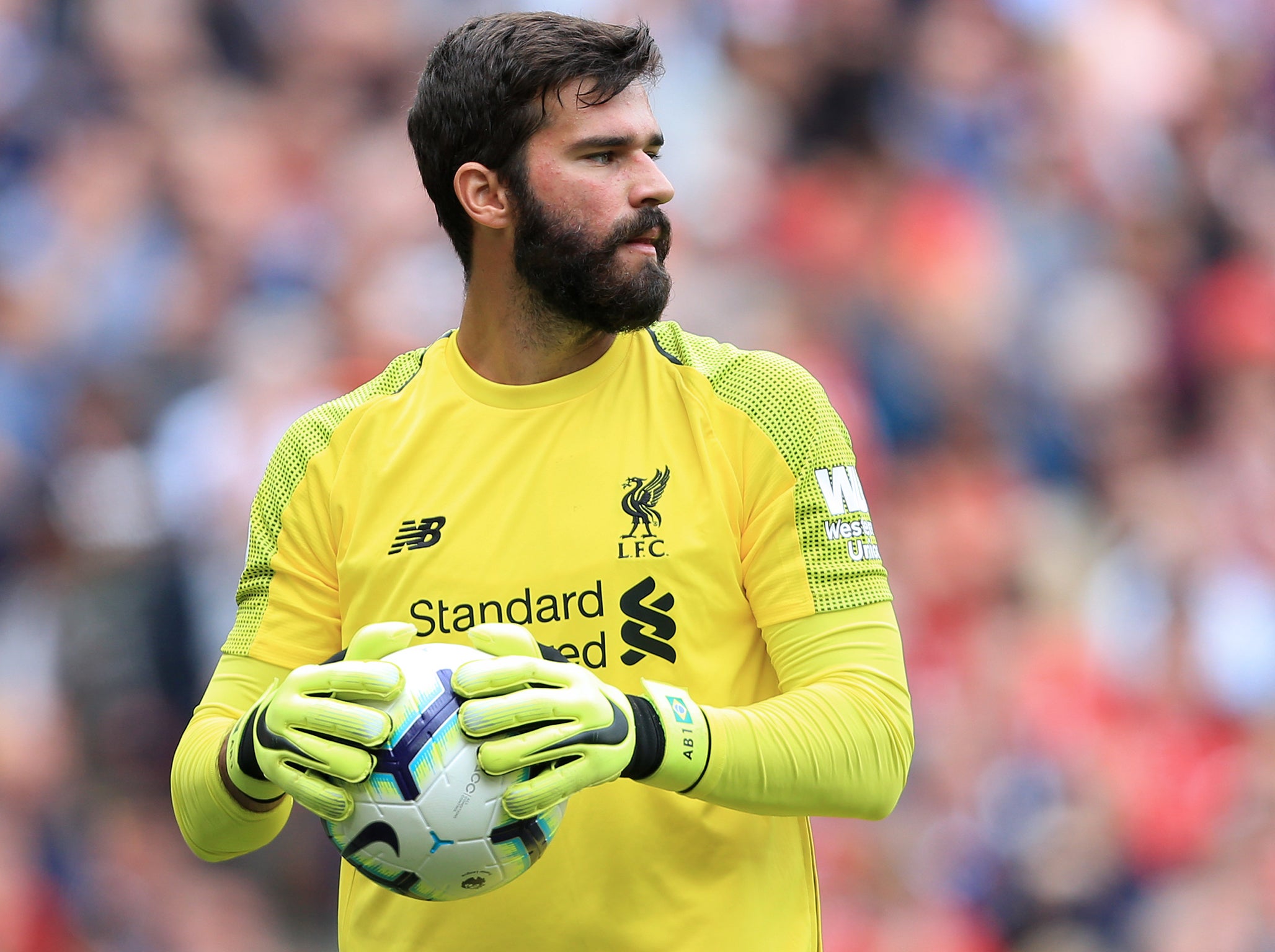 Alisson needs to adapt quickly to the physicality of English football