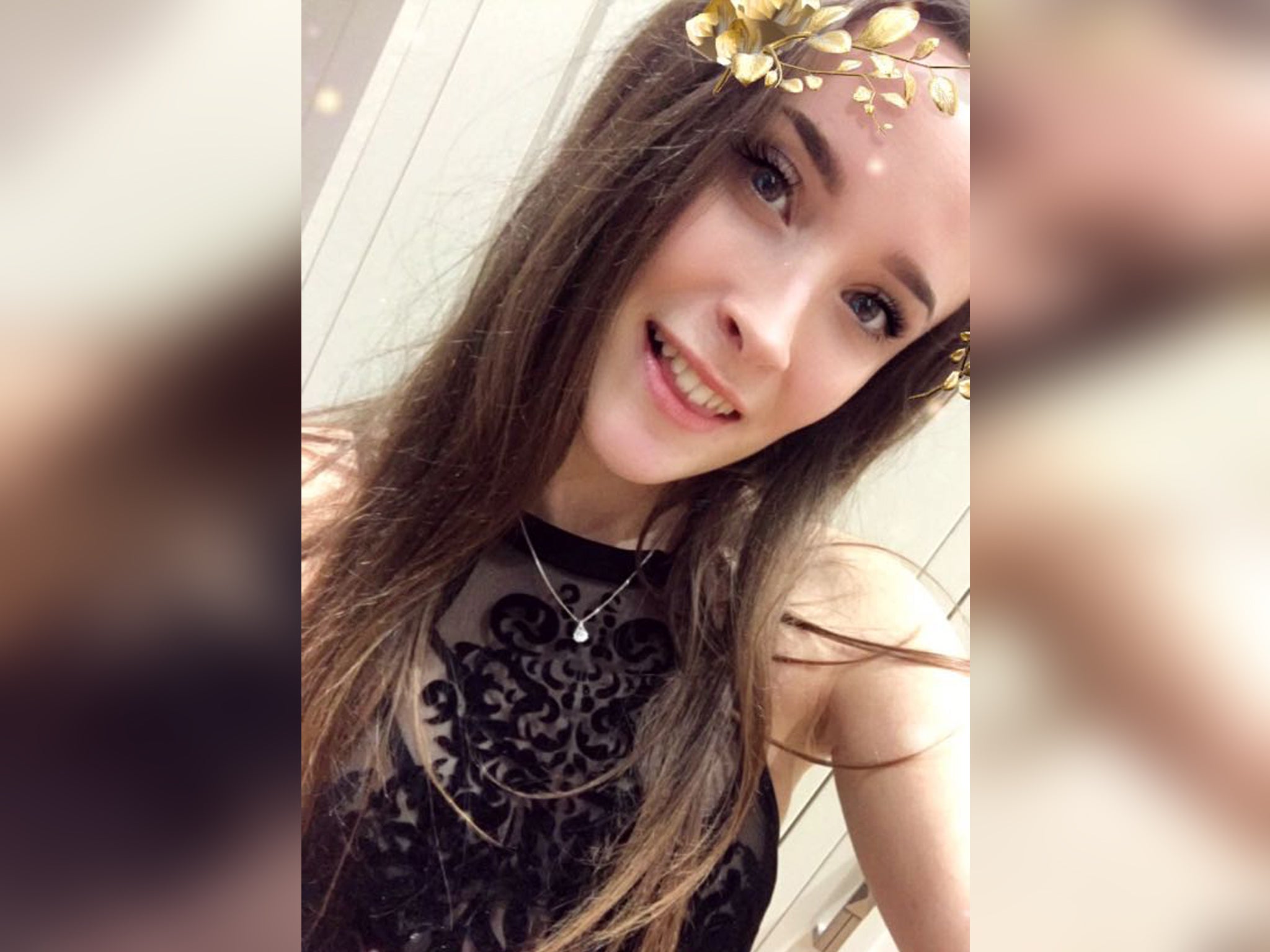 Tributes on social media have described her as a 'beautiful' and 'lovely' young woman