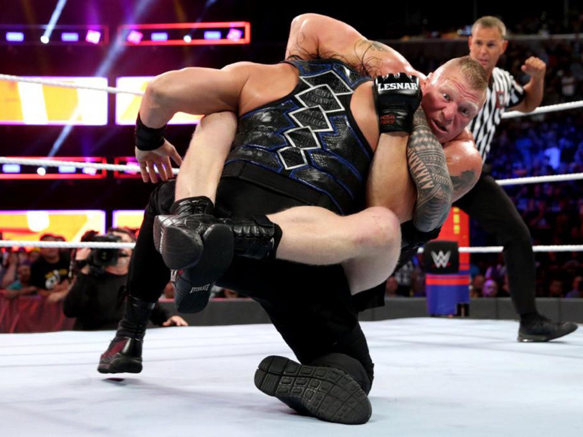 Wwe Summerslam Results Brock Lesnar S Universal Championship