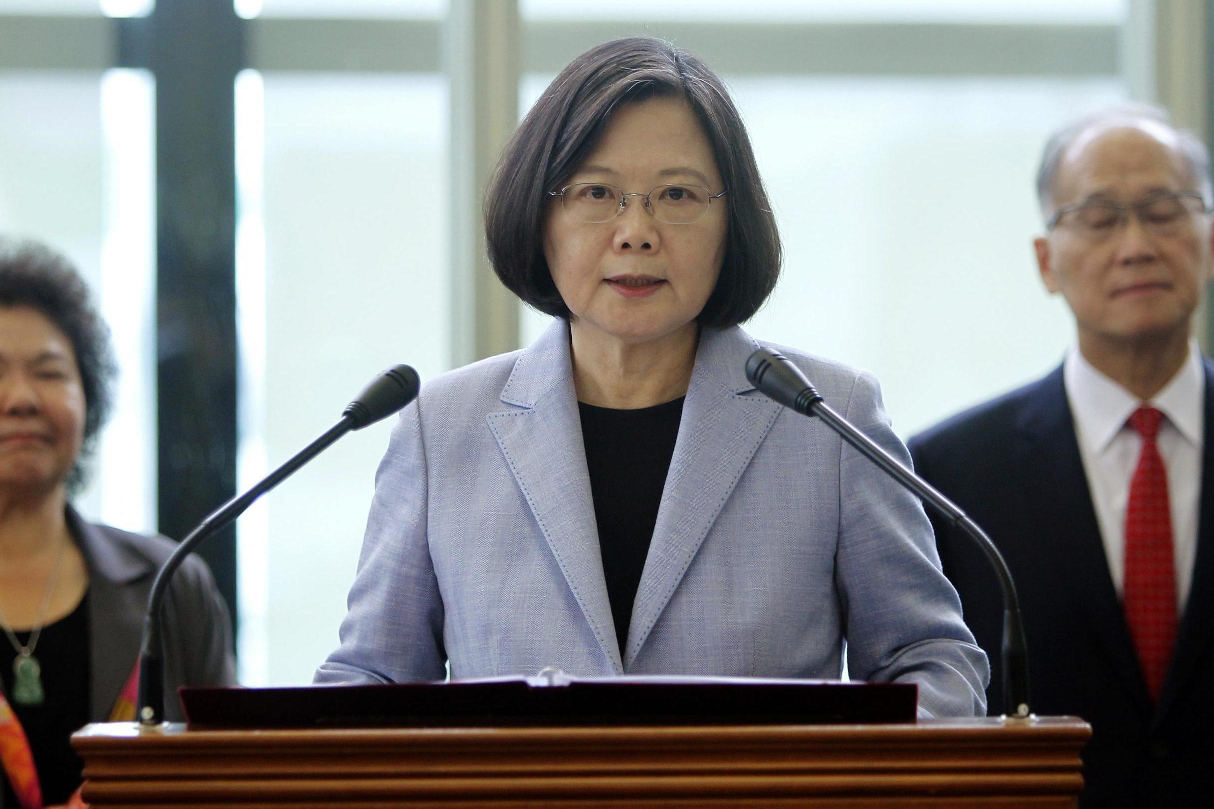Taiwan president Tsai Ing-wen visited Houston and Los Angeles last week, where she met US lawmakers