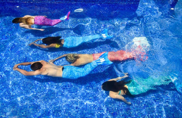 Mermaid classes start in September in select hotels in Spain, Mexico and Japan