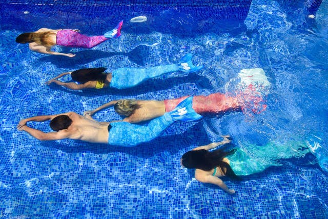 Mermaid classes start in September in select hotels in Spain, Mexico and Japan