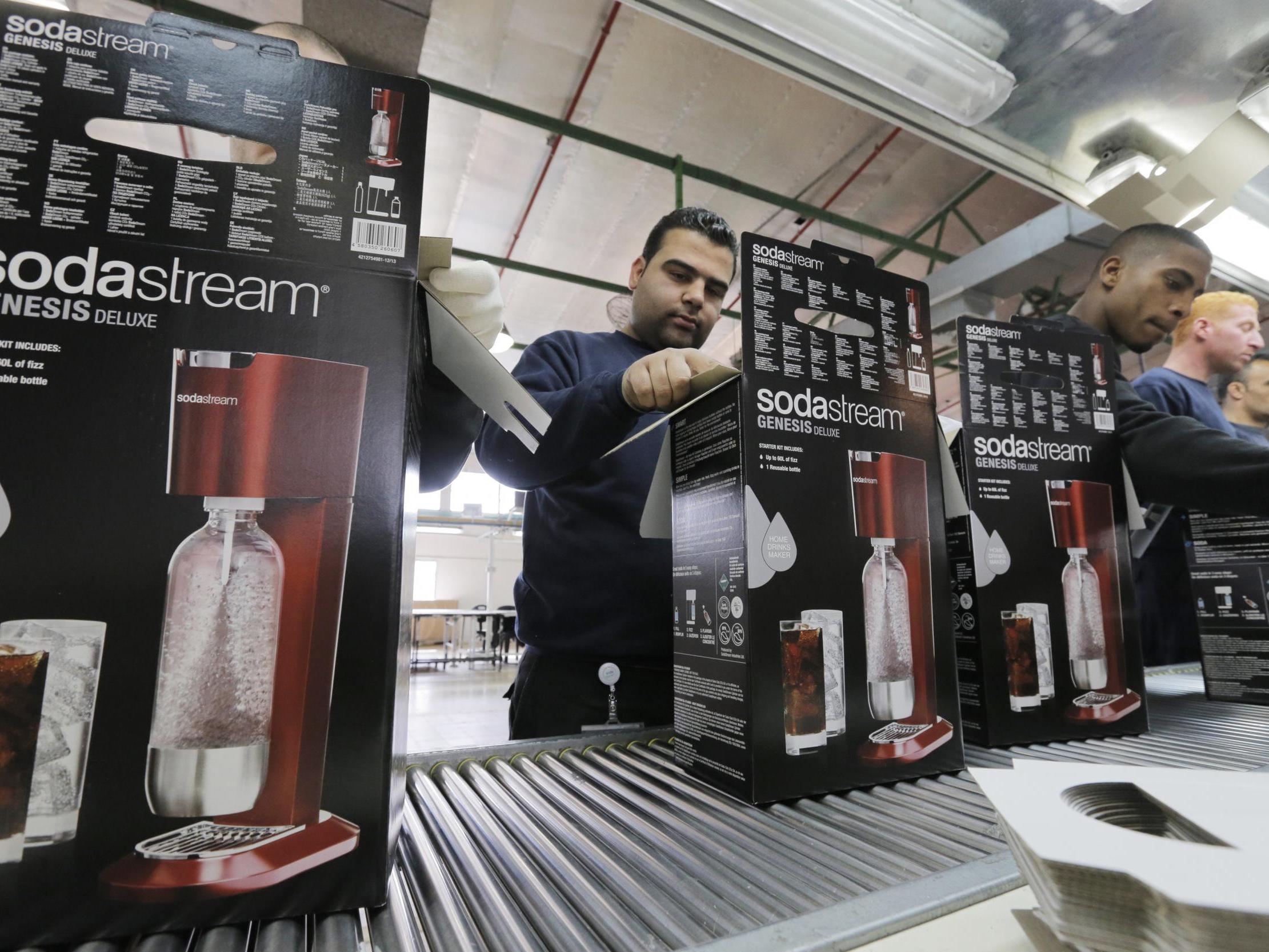 SodaStream switched focus from sugary soft drinks to sparkling water a few years ago