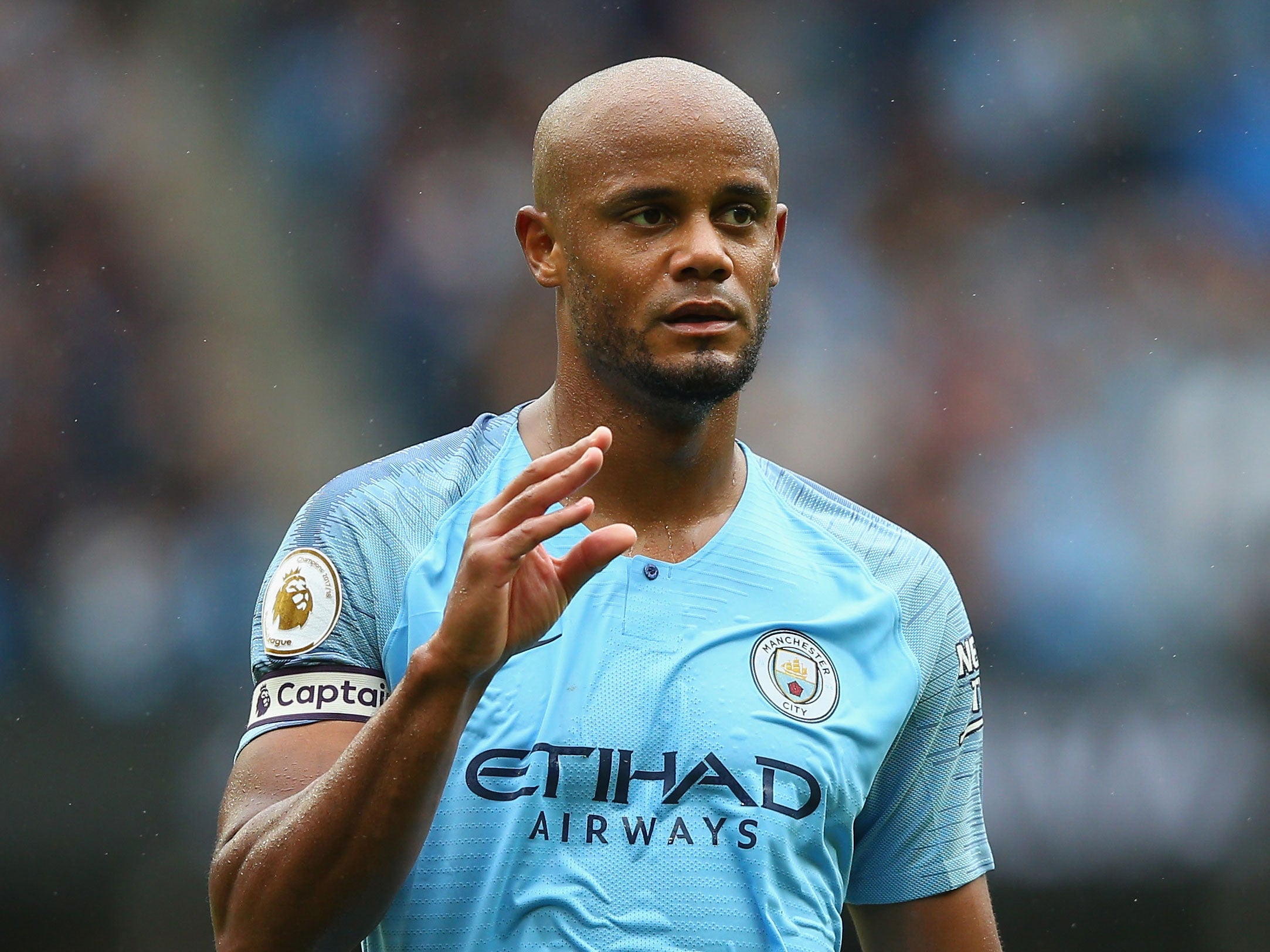 Vincent Kompany said politicians set the tone with divisive rhetoric