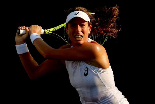 Konta won in straight sets in New Haven