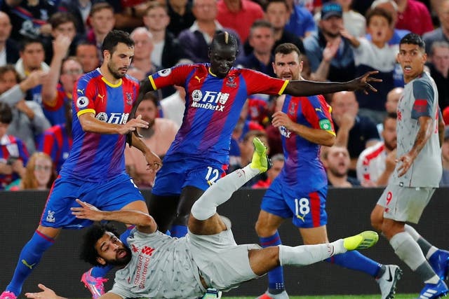 Mamadou Sakho conceded a clumsy penalty on Mohamed Salah