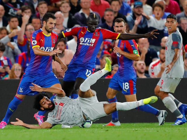 Mamadou Sakho conceded a clumsy penalty on Mohamed Salah