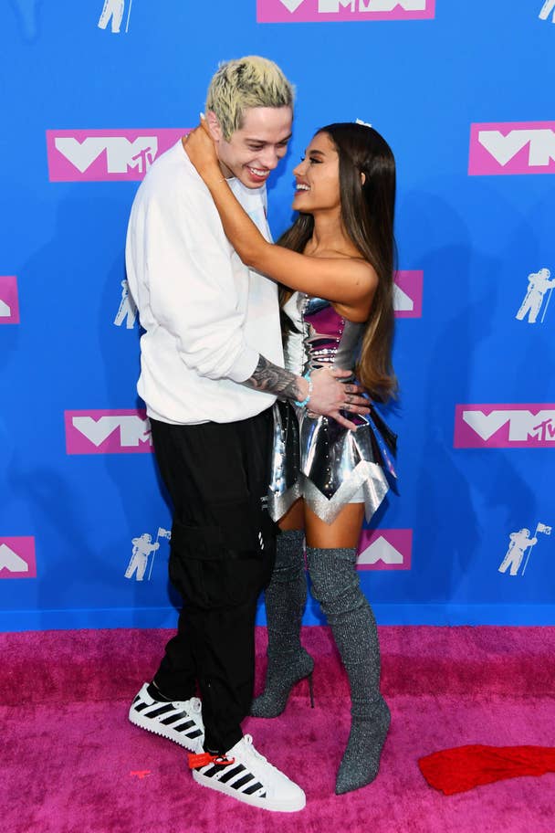 Pete Davidson and Ariana Grande