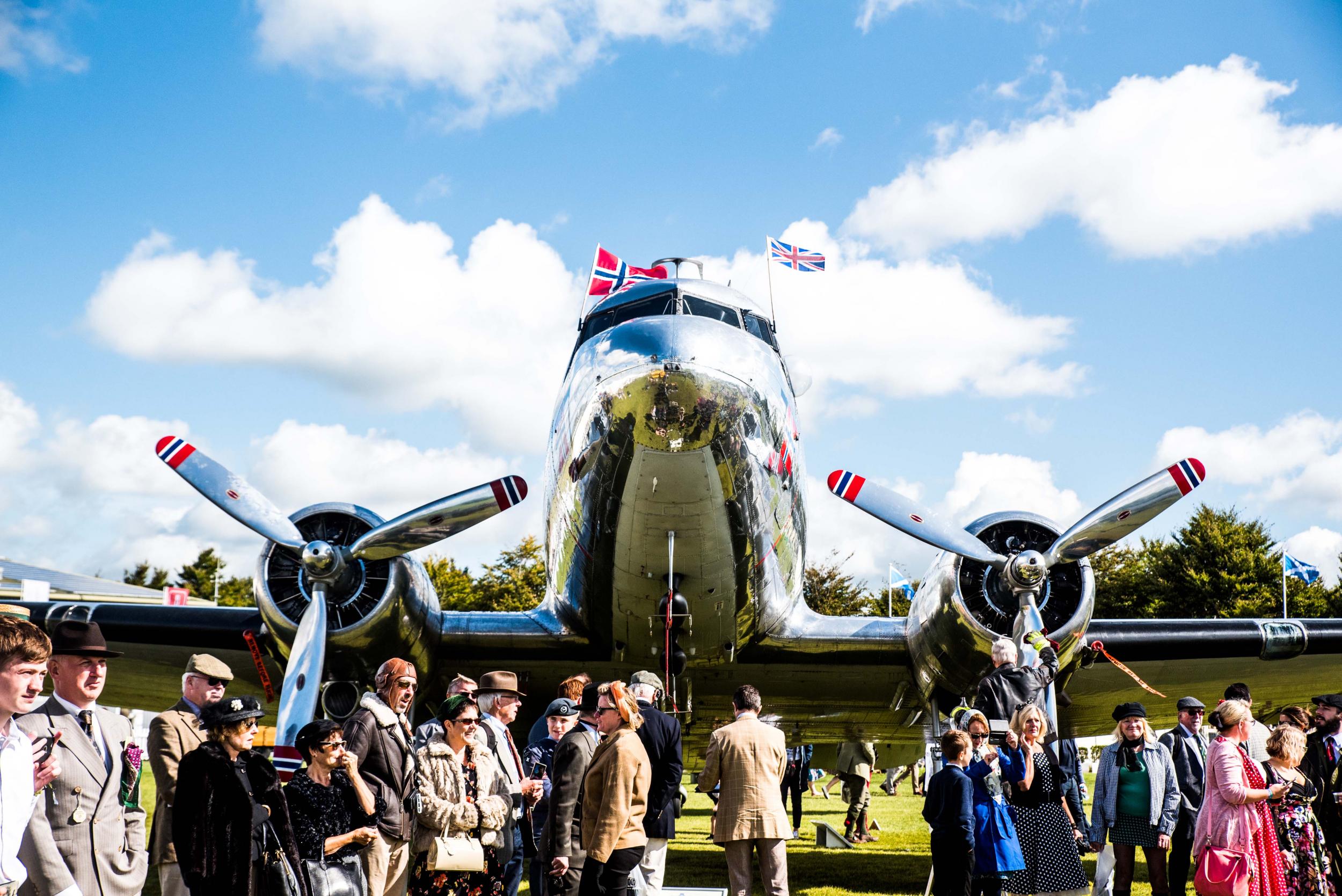 Earn your wings: come along in period dress