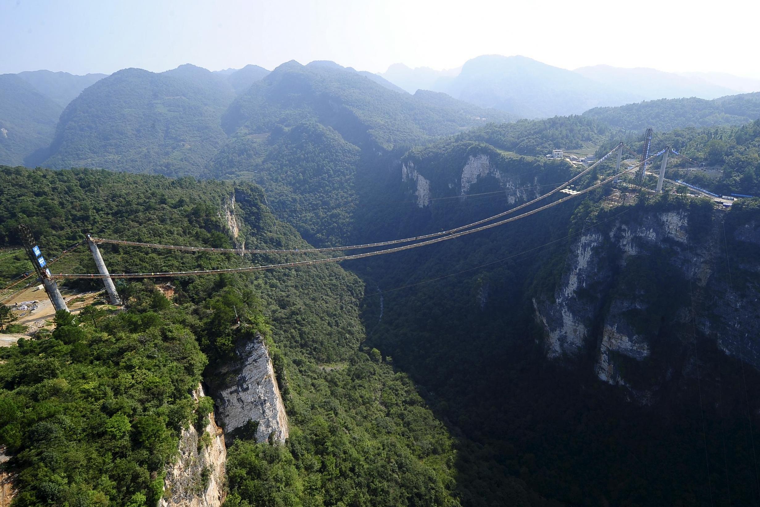 Tang Gongwei bought a train ticket to Zhangjiajie, a popular tourist spot in central China that many compare to the film Avatar