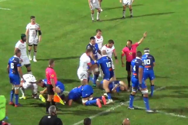 Chris Ashton has been charged with a tip tackle on Castres scrum-half Rory Kockott