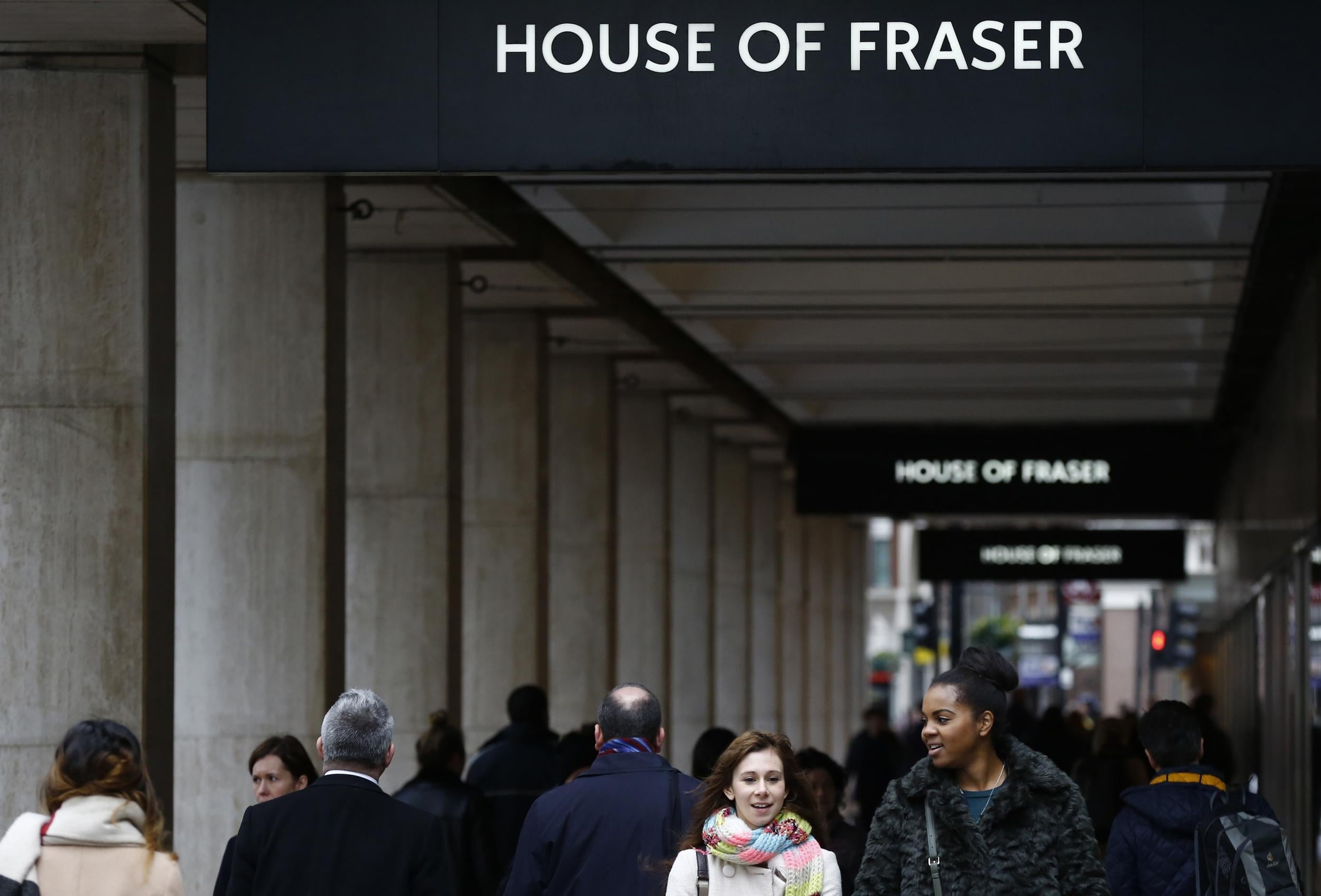 House of Fraser was bought out of administration by Sports Direct