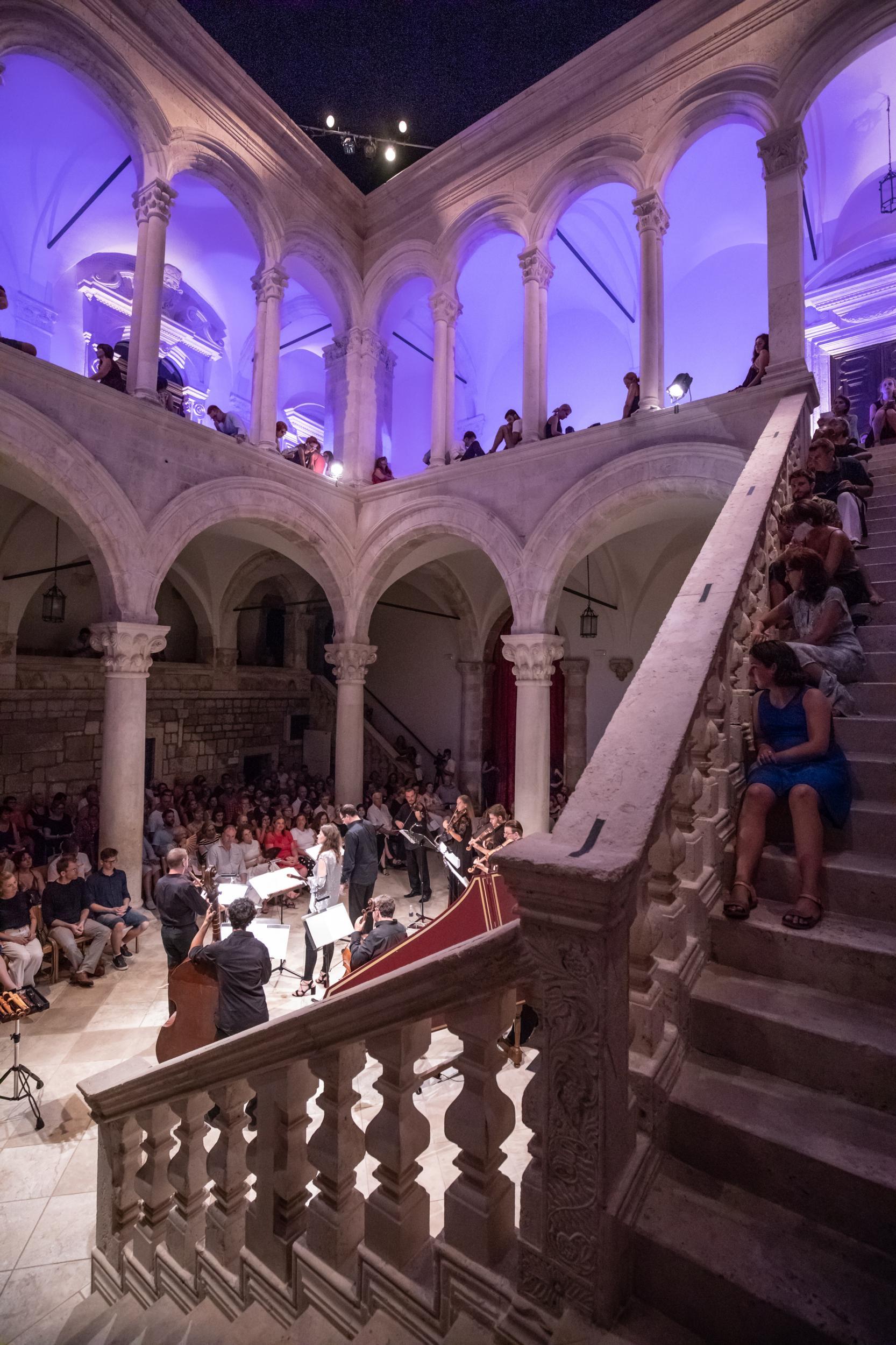 Countertenor Andreas Scholl in concert in the Rector’s Palace Atrium