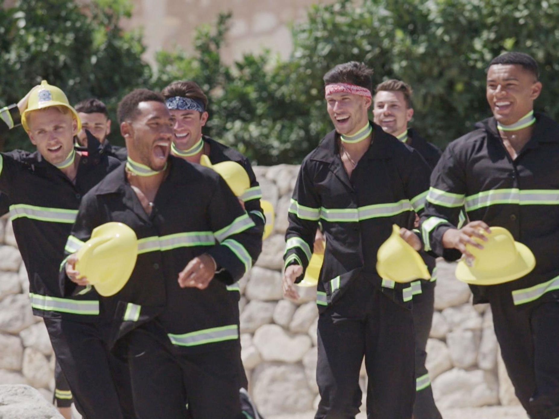 The 'sexist' portrayal of firefighters on Love Island has been criticised by the London Fire Brigade