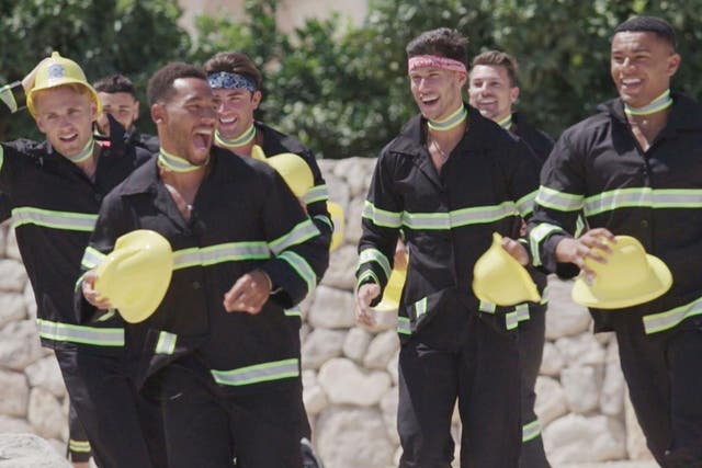 The 'sexist' portrayal of firefighters on Love Island has been criticised by the London Fire Brigade