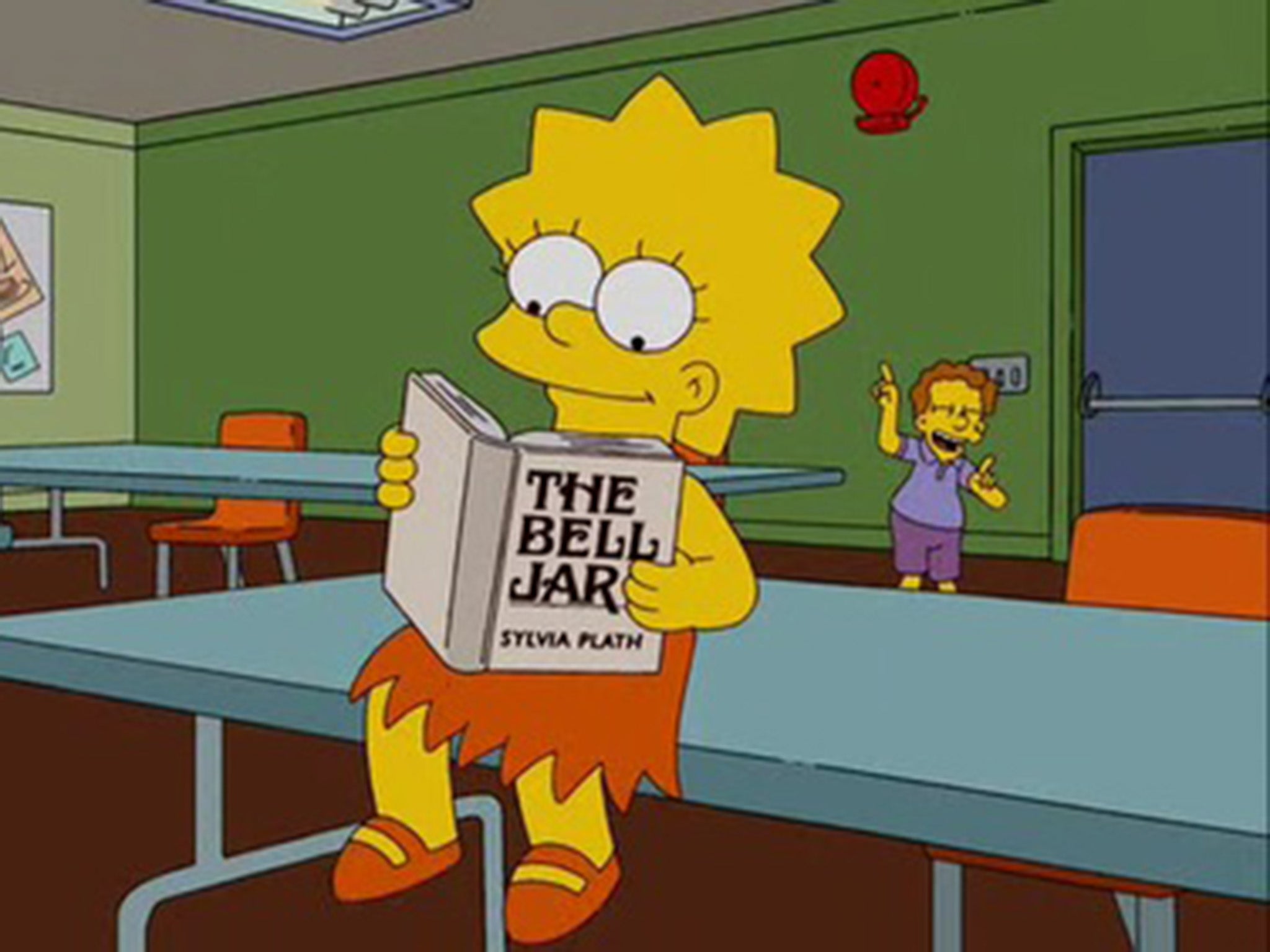 Lisa Simpson’s reading choices have prompted an online reading club to be set up in her name