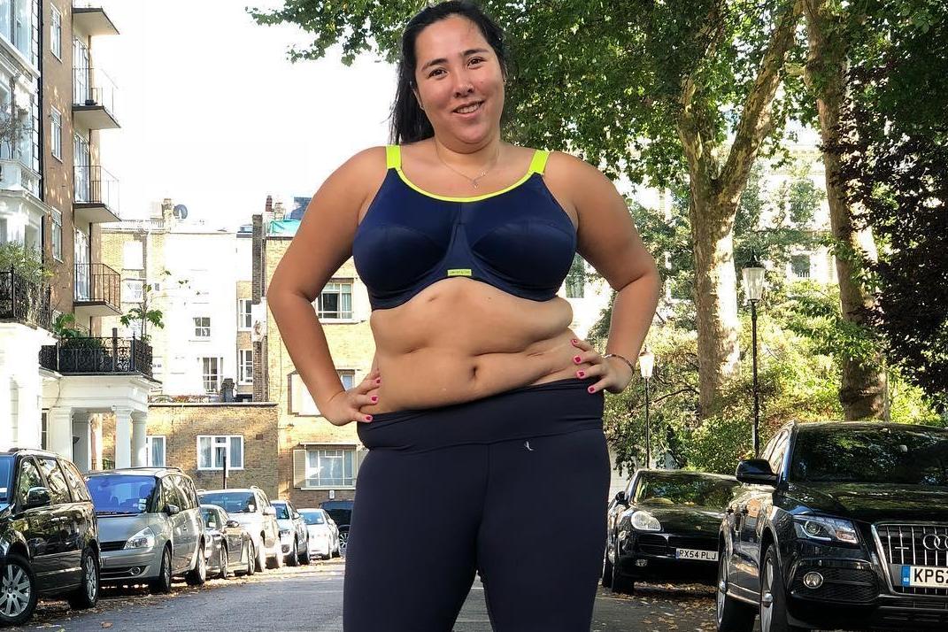 Michelle Elman is encouraging all women to feel confident by sharing her own ‘imperfect gym body’