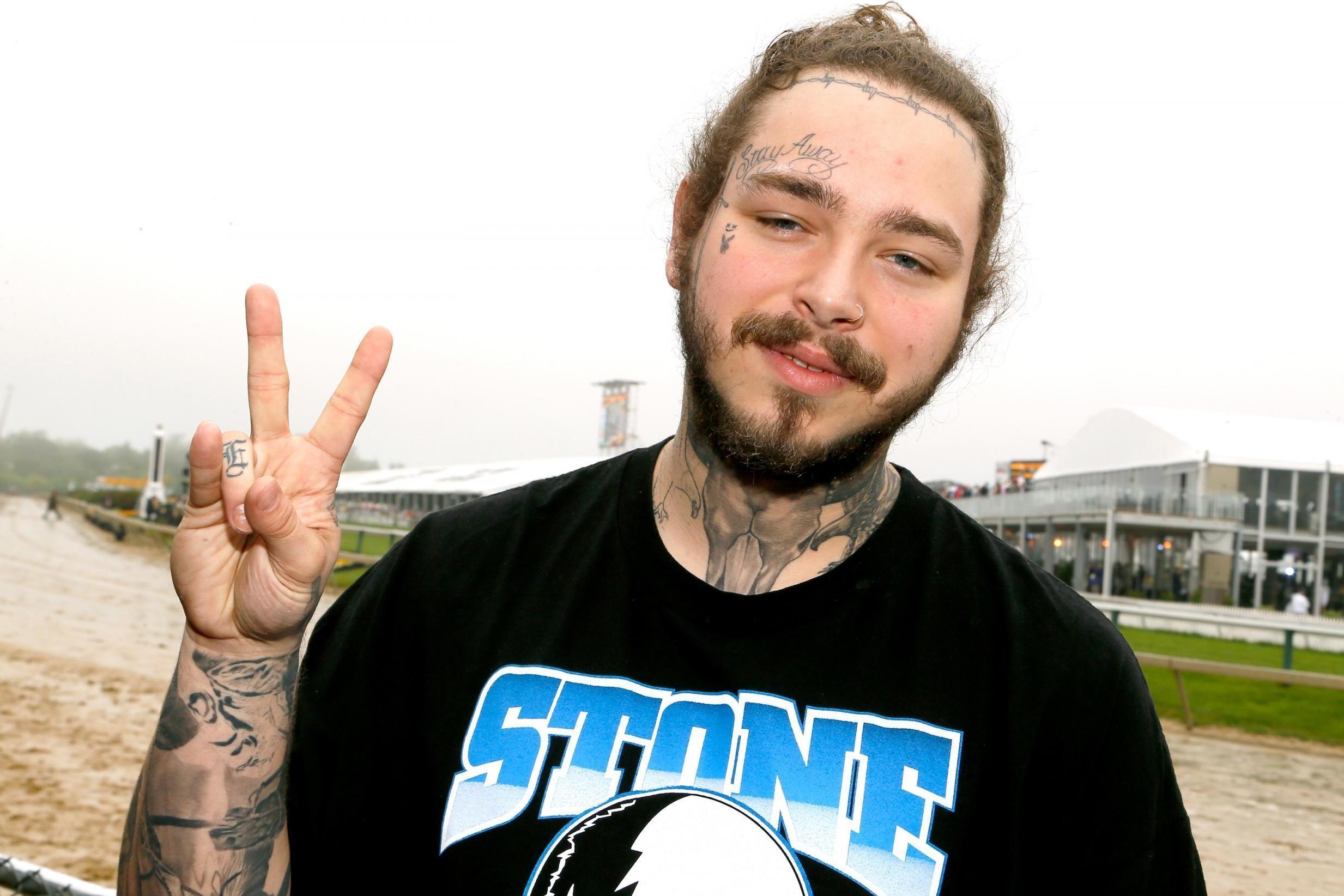 Post Malone confirms he is safe after emergency plane landing (Getty)