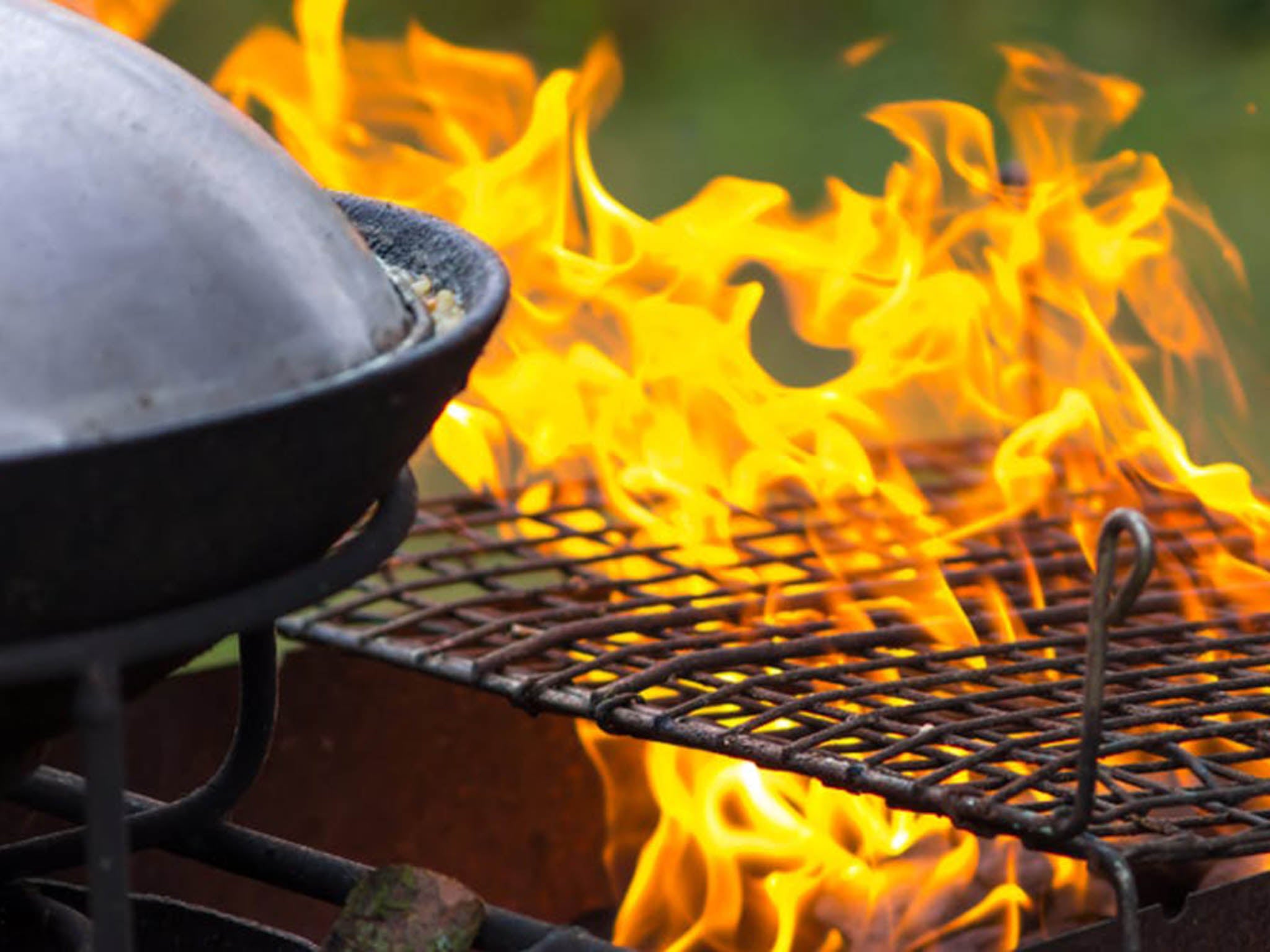 The weather forecast is not the only thing to be considered when cooking outdoors