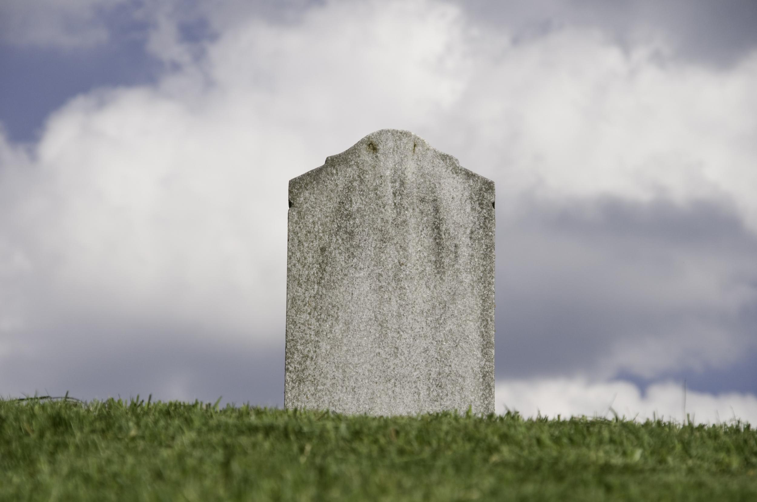 Facebook's algorithm triggered the animation of a cartoon dancing on a grave