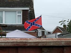 Man forced to take down 'racist' Confederate flag from Cheltenham home