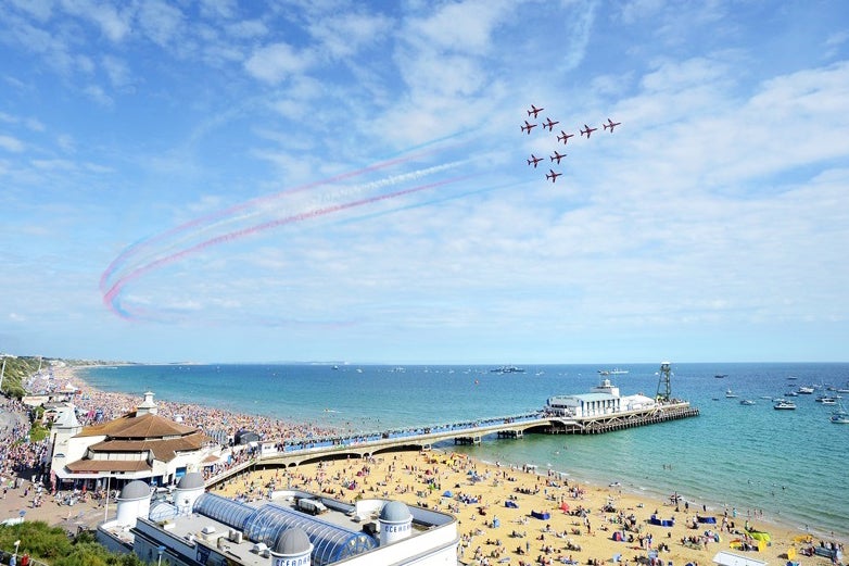 The Bournemouth Air Festival takes place at the end of August