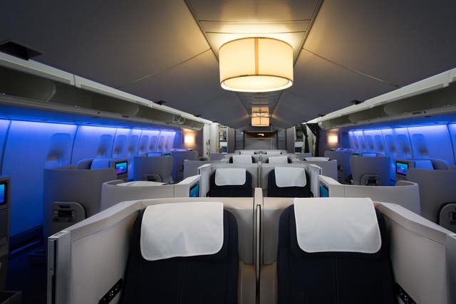 World class: the new Club World cabin, available on some short flights
