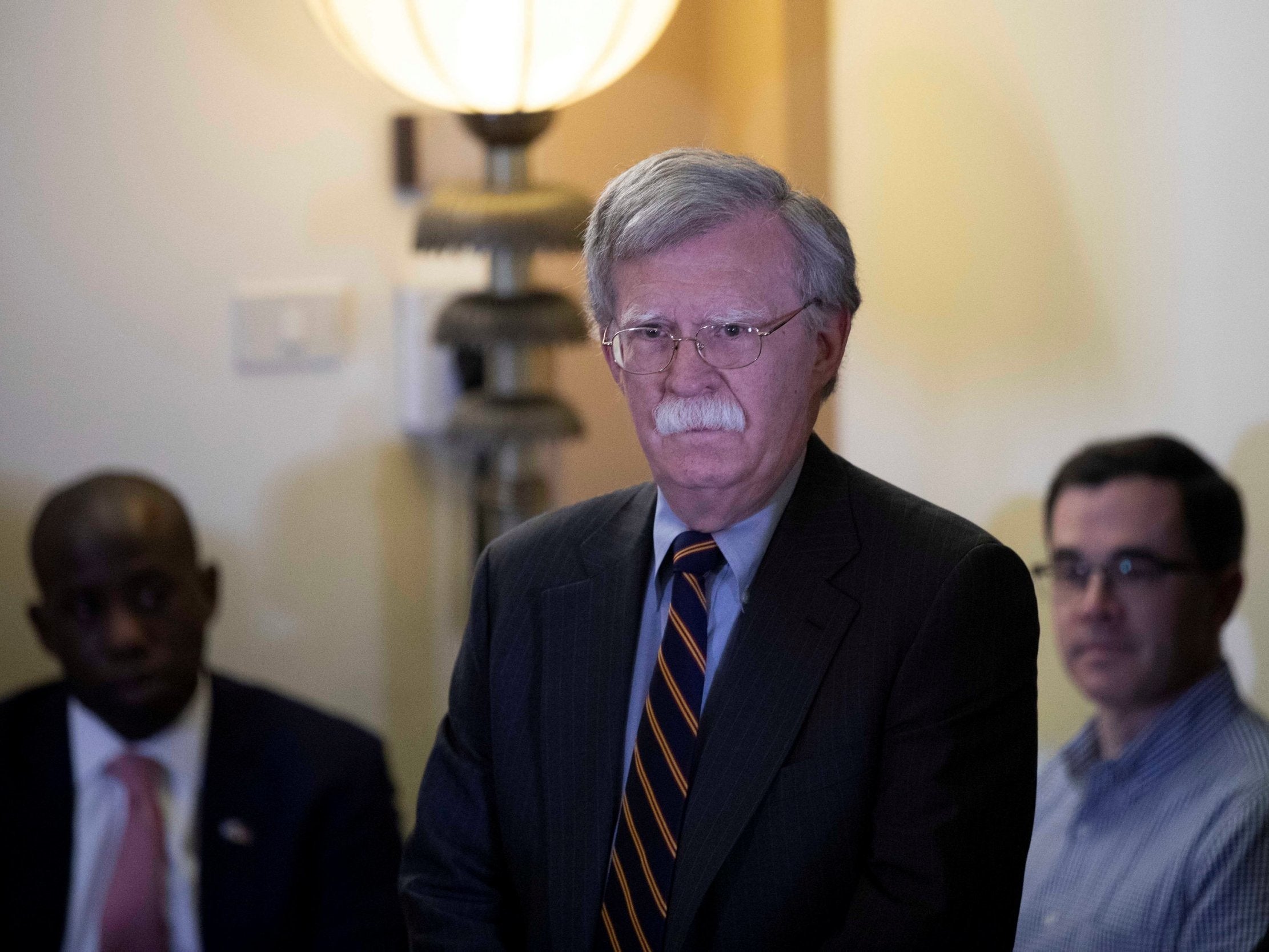 John Bolton said sanctions on Tehran had seen a far greater impact than initially predicted