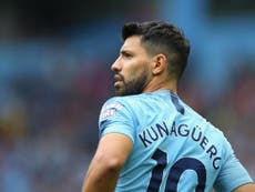 Aguero signs Manchester City contract extension until 2021