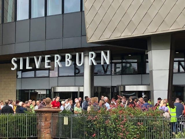 Hundreds of people were evacuated from Silverburn shopping centre in Glasgow after reports of a 'chemical smell'
