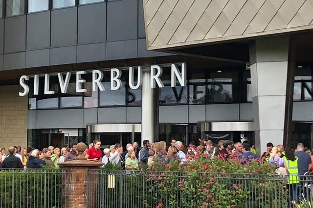 Hundreds of people were evacuated from Silverburn shopping centre in Glasgow after reports of a 'chemical smell'