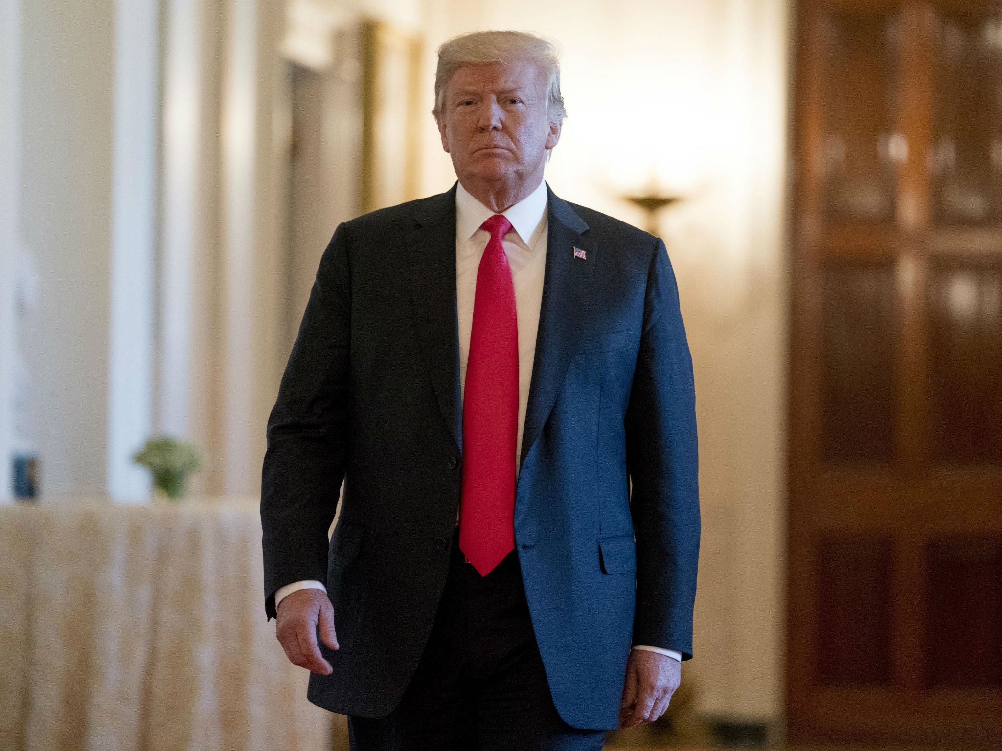 President Donald Trump has denied any campaign finance violations during his run for the White House