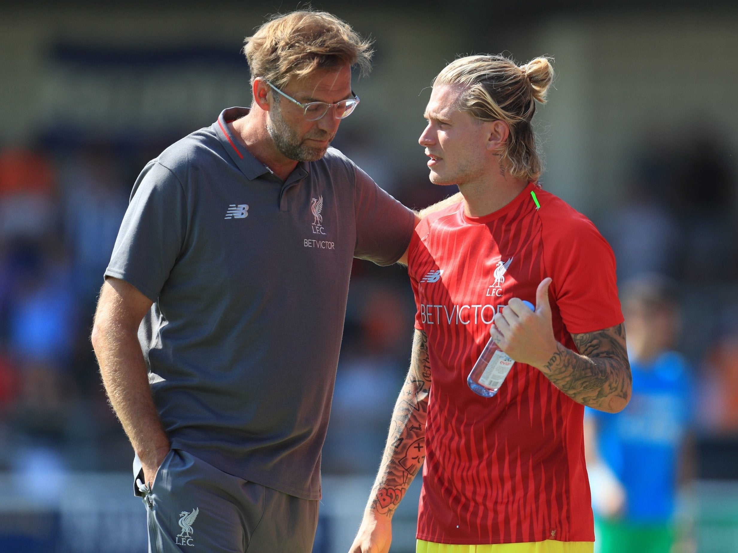Klopp did not have the right words to say to Karius after the Champions League final