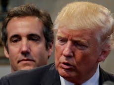 Cohen turned on Trump 'after seeing his press conference with Putin'