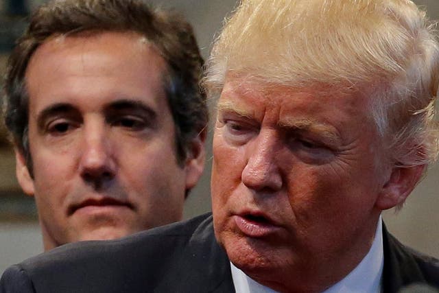 Michael Cohen was a close ally of Donald Trump for more than 10 years