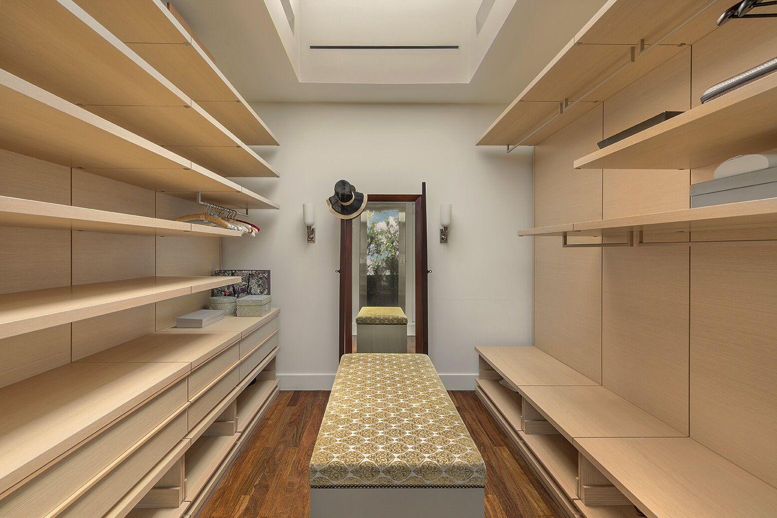 A ginormous walk-in closet fit for a Hollywood star