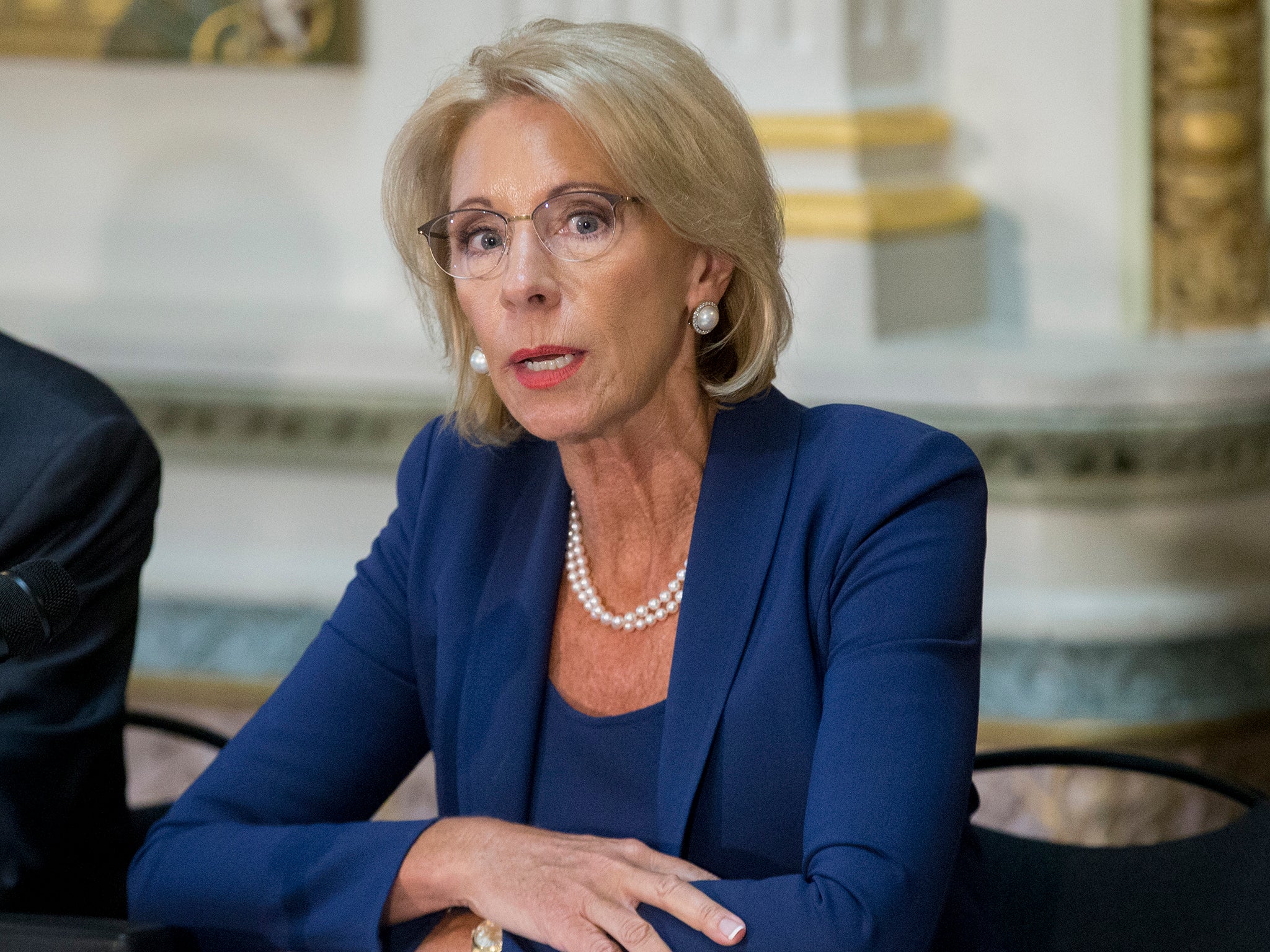 Betsy DeVos told a Christian University that she wants to make abortion 'unthinkable'